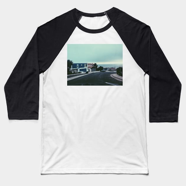 Playa Del Rey Hazy Beach Street Baseball T-Shirt by offdutyplaces